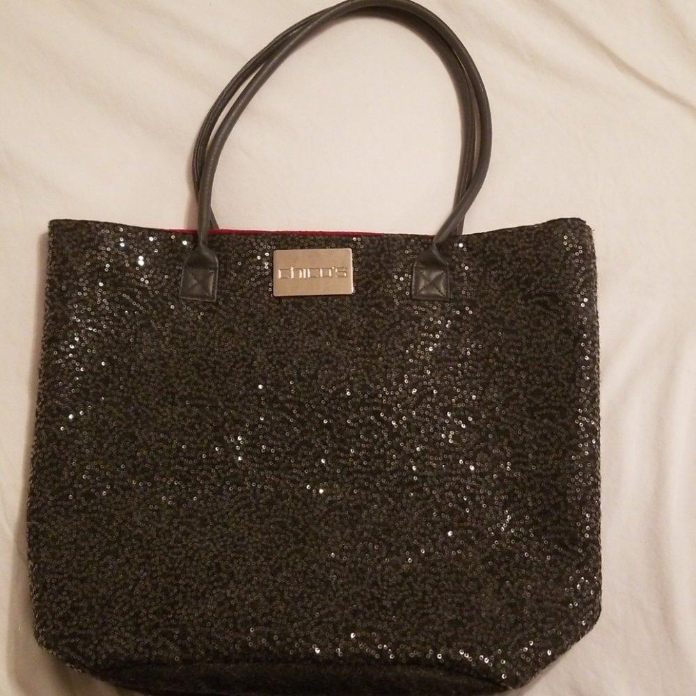 Chico's Sparkling tote